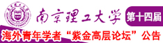 国产操骚逼逼免费视频南京理工大学第十四届海外青年学者紫金论坛诚邀海内外英才！